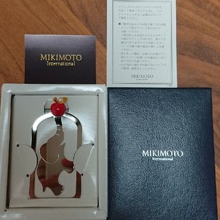 ミキモト(MIKIMOTO)のMIKIMOTO ブックマーク しおり ゾウ(しおり/ステッカー)