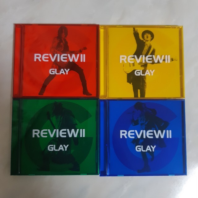 GLAY CD  REVIEW4枚組 エンタメ/ホビーのCD(ポップス/ロック(邦楽))の商品写真