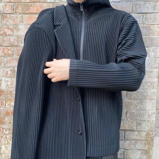 プリーツプリーズPLEATS PLEASE 上下セットアップ　美品　カーキ