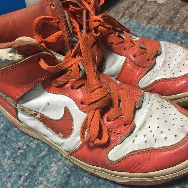 NIKE(ナイキ)のNIKE DUNK 99年 初期復刻 オレンジ メンズの靴/シューズ(スニーカー)の商品写真