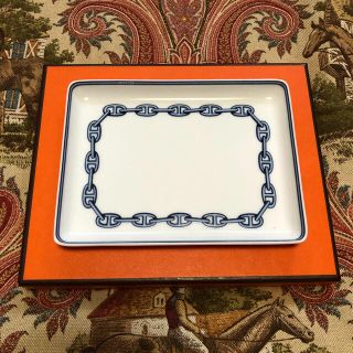 エルメス(Hermes)の新品・未使用　エルメス　シューヌダンクル　スクエアプレート　(食器)