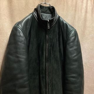 メンズE.Z by ZEGNA  レザージャケット ライセンス商品