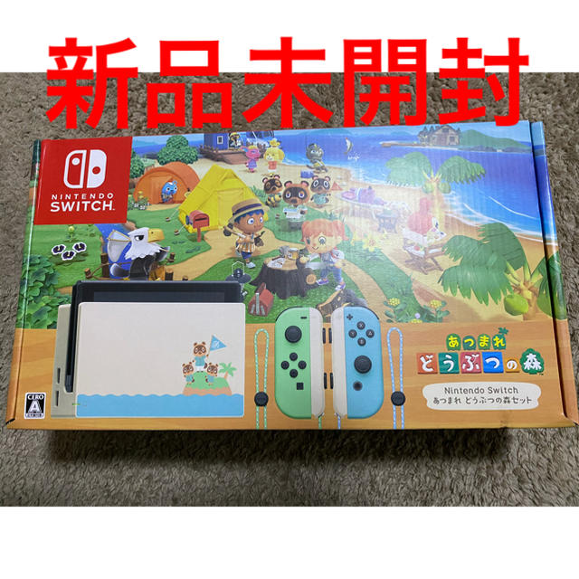 エンタメ/ホビーNintendo Switch あつまれどうぶつの森セット 本体同梱版