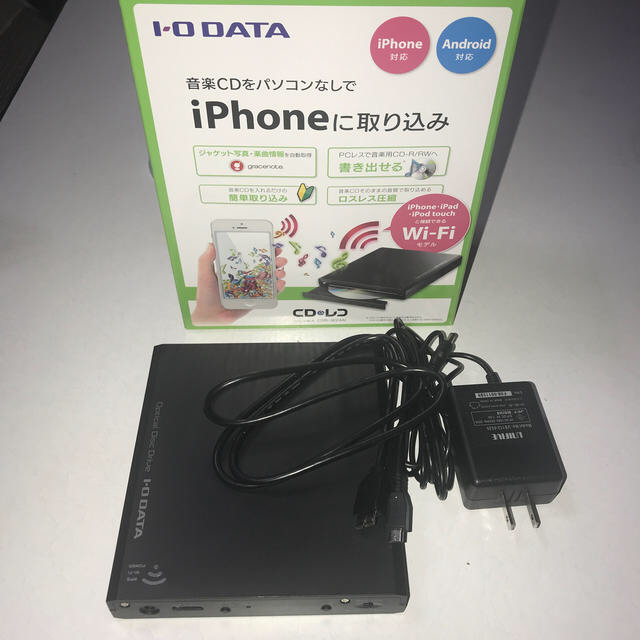 IODATA(アイオーデータ)のI-O DATA CDレコ WiFiモデル スマホ/家電/カメラのオーディオ機器(その他)の商品写真