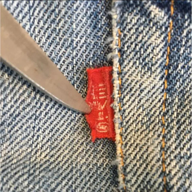 Levi's(リーバイス)の本物 60s ビンテージ USA製 リーバイス 501 bigE 赤耳 刻印2 レディースのパンツ(デニム/ジーンズ)の商品写真