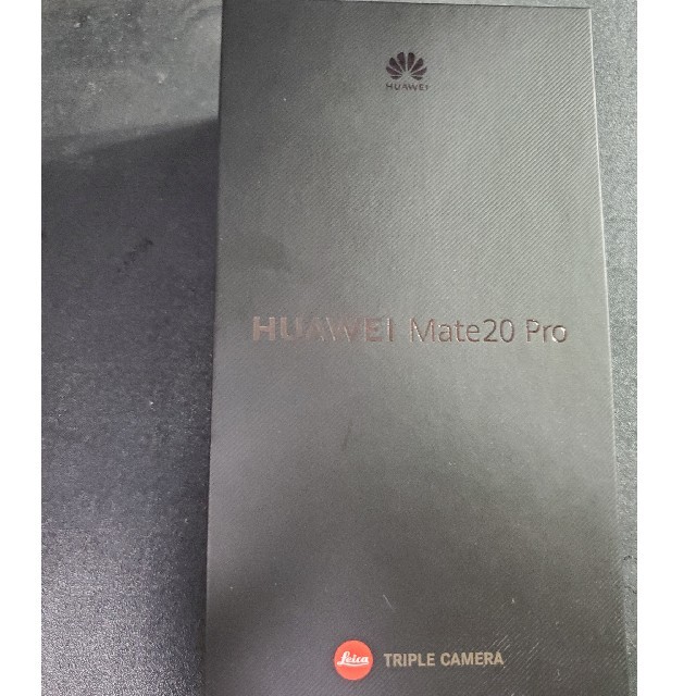 新品　HUAWEI Mate 20 pro