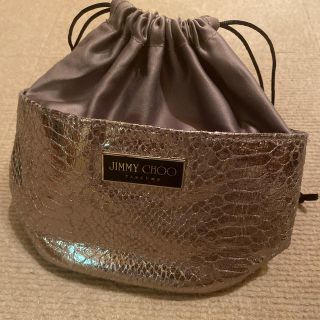 ジミーチュウ(JIMMY CHOO)のジミーチュウ　ノベルティ巾着ポーチ(ポーチ)