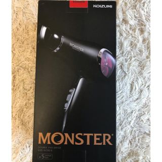 小泉成器株式会社　Monster ダブルファンドライヤー　KHD-W730/K