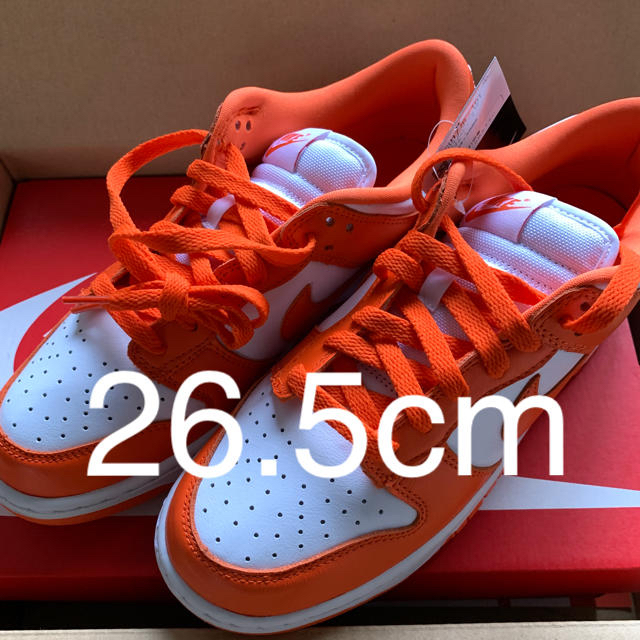 NIKE(ナイキ)のNIKE Sb dunk low orange blazer メンズの靴/シューズ(スニーカー)の商品写真