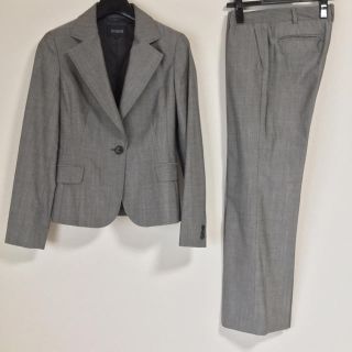 ユナイテッドアローズ(UNITED ARROWS)のユナイテッドアローズ パンツスーツ 38 グレー 超美品 日本製 OL ビジネス(スーツ)