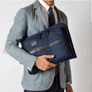 トゥミ(TUMI)の【アカサ様専用】TUMI for SHIPS: 『ALPHA 2』 クラッチ(セカンドバッグ/クラッチバッグ)