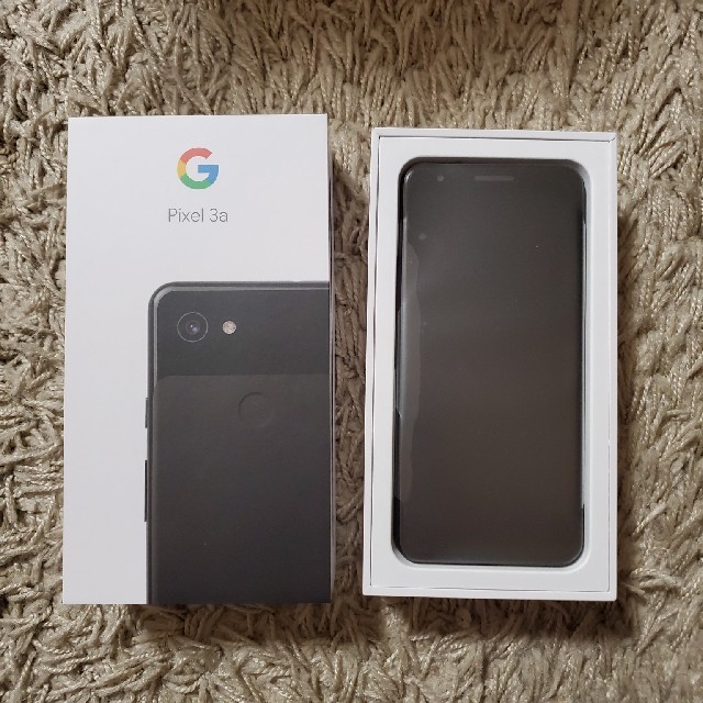 Pixel 3a Just Black 新品スマートフォン本体