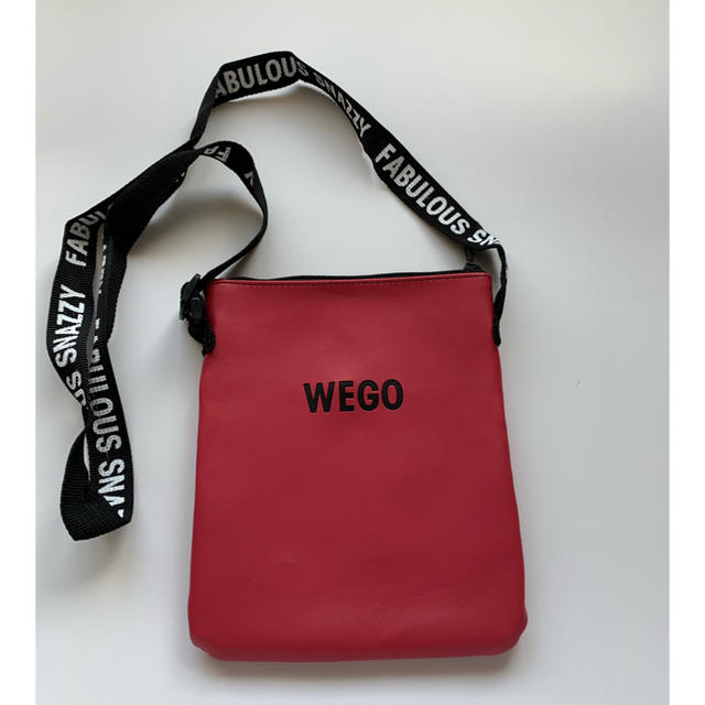 WEGO(ウィゴー)のWEGO サコッシュ　美品　【値下げ中】 レディースのバッグ(ショルダーバッグ)の商品写真