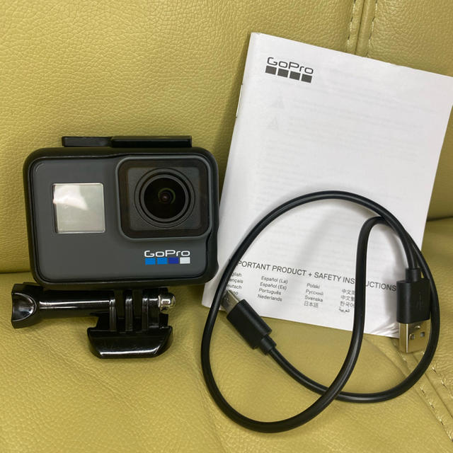 GoPro(ゴープロ)のGoPro Hero6 スマホ/家電/カメラのカメラ(ビデオカメラ)の商品写真