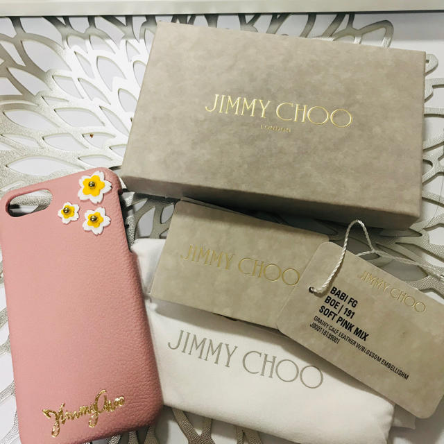 JIMMY CHOO(ジミーチュウ)のJIMMY CHOO iPhone7.8ケース スマホ/家電/カメラのスマホアクセサリー(iPhoneケース)の商品写真