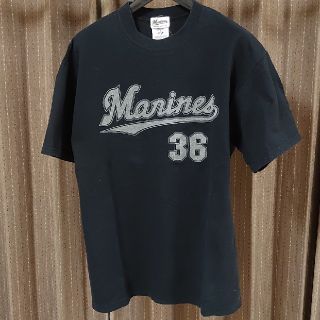 チバロッテマリーンズ(千葉ロッテマリーンズ)の千葉ロッテマリーンズ 背番号Tシャツ 36 イ・スンヨプ 古着(記念品/関連グッズ)