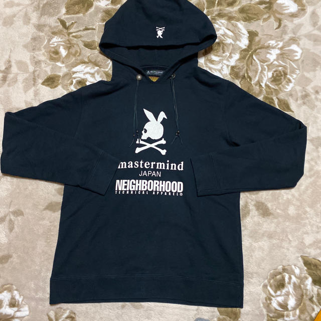 MASTERMIND JAPAN NEIGHBORHOOD パーカー　コラボ　L