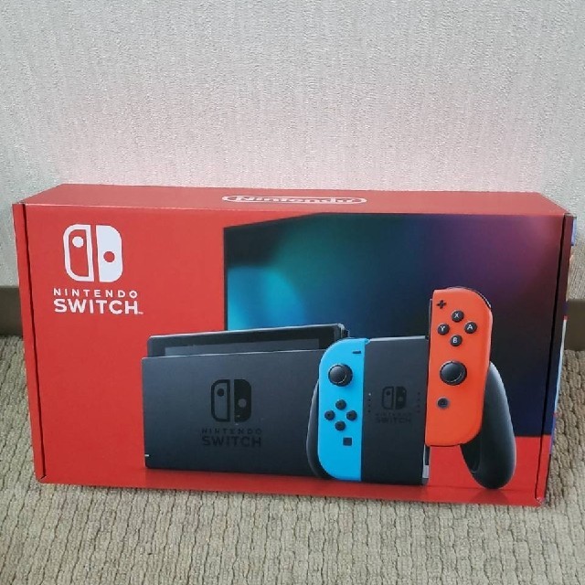 新型Nintendo Switch ニンテンドースイッチ ネオンカラー