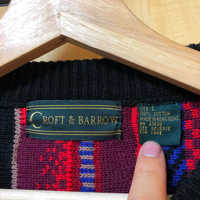CROFT & BARROW ニットセーター