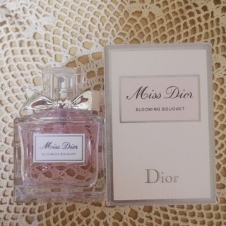 ディオール(Dior)のミスディオール ブルーミングブーケ50ml ディオール 香水 フランス製(香水(女性用))