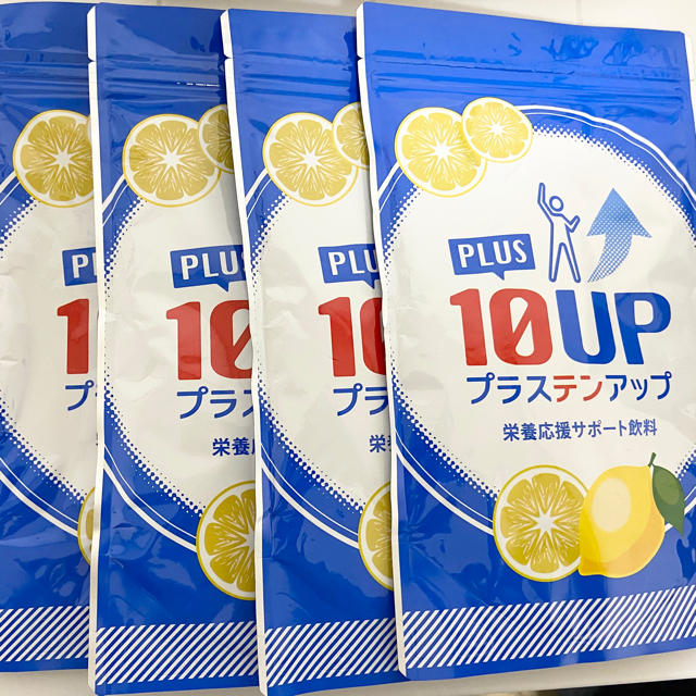 プラステンアップ PLUS 10UP 栄養応援サポート飲料　4セット