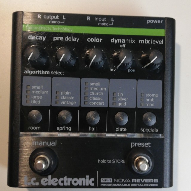 tc electronic Nova reverb