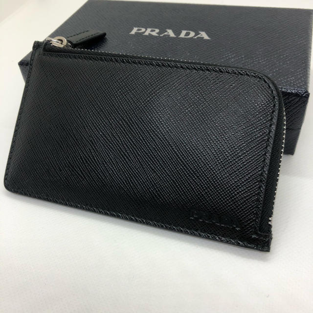 コインケース/小銭入れ新品　プラダ　PRADA コインケース　ブラック　2MC021
