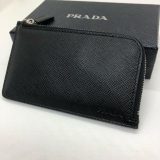 プラダ(PRADA)の新品　プラダ　PRADA コインケース　ブラック　2MC021(コインケース/小銭入れ)