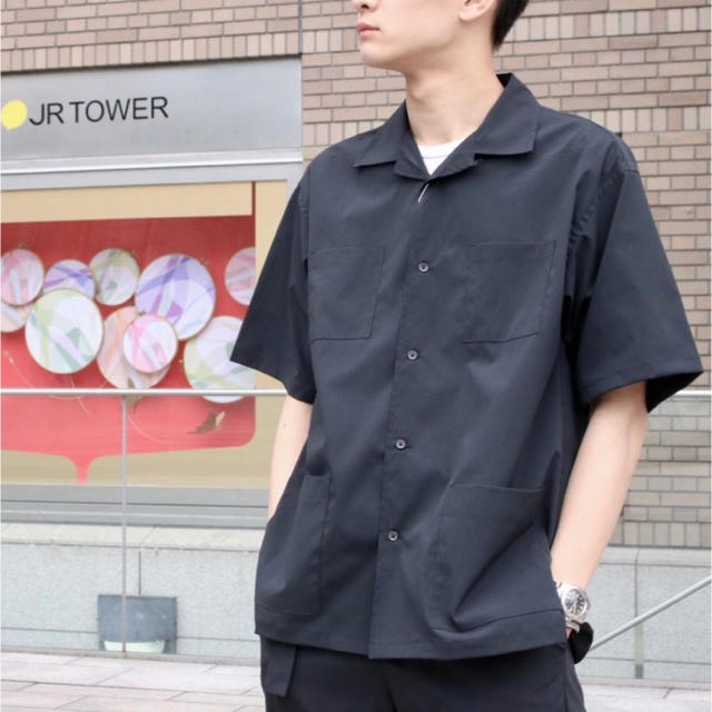 1LDK SELECT(ワンエルディーケーセレクト)のuniversal products open collar shirt 新品 メンズのトップス(シャツ)の商品写真