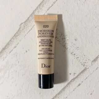 ディオール(Dior)のディオールスキン フォーエヴァー アンダーカバー 020 試供品 3ml(ファンデーション)