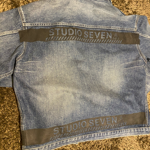 三代目 J Soul Brothers(サンダイメジェイソウルブラザーズ)のstudio seven jacket ジャケッNAOTO EXILE 3JSB メンズのジャケット/アウター(Gジャン/デニムジャケット)の商品写真