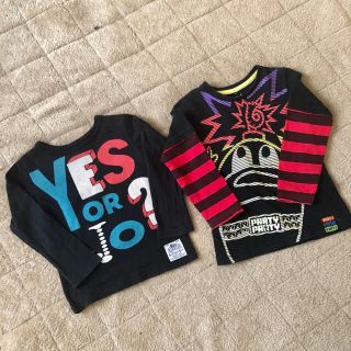 パーティーパーティー(PARTYPARTY)のPARTY PARTY&F.O kids ロンT2枚セット(Tシャツ/カットソー)