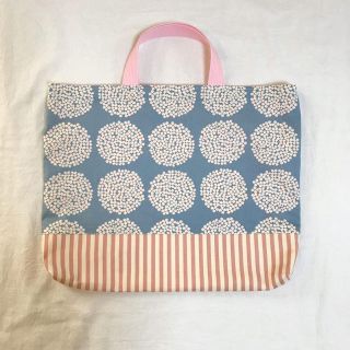 レッスンバッグ 絵本袋 ハンドメイド(バッグ/レッスンバッグ)