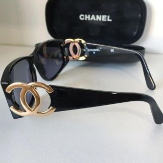 CHANEL  レア　スポーツモデル　ココマークロゴサングラス