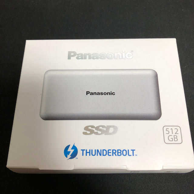 Panasonic(パナソニック)のPanasonic thunderbolt3 ssd 512gb スマホ/家電/カメラのPC/タブレット(PCパーツ)の商品写真