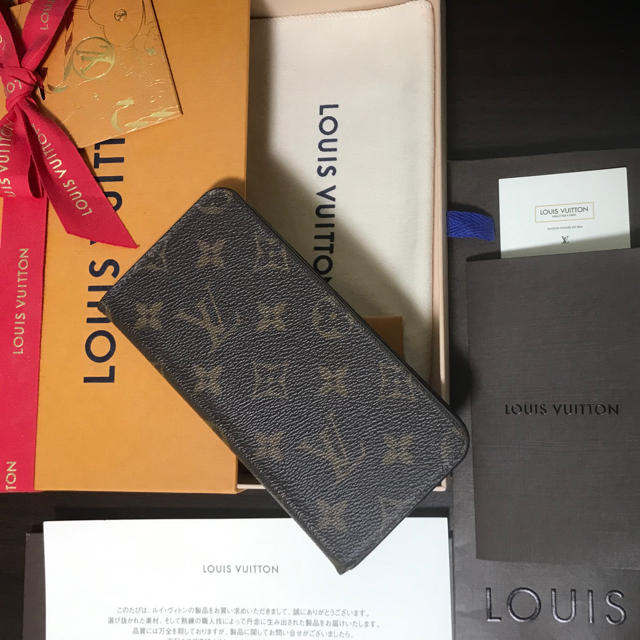 LOUIS VUITTON - 正規品LOUISVUITTONルイヴィトン モノグラムフェリオiPhoneケースの通販