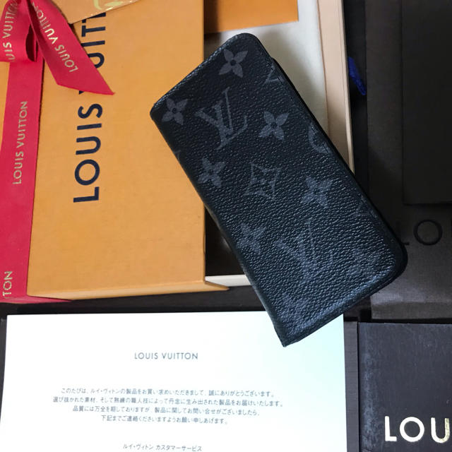 LOUIS VUITTON - 本物保証!LOUIS VUITTON モノグラム・エクリプス iPhoneケースの通販