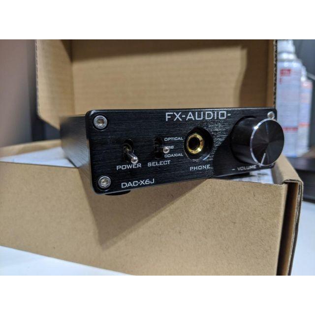 FX-AUDIO- DAC-X6J ヘッドフォンアンプ搭載 USB-DAC