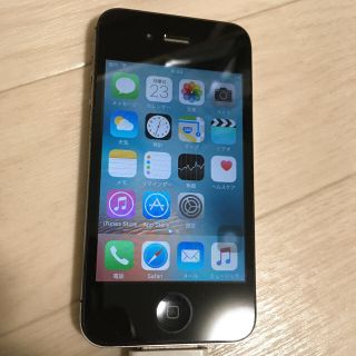 アップル(Apple)のiPhone 4S 32GB SoftBank ブラック　ジャンク品(スマートフォン本体)