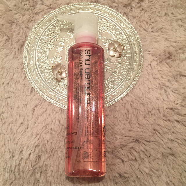 shu uemura(シュウウエムラ)のクレンジングオイル(ピンク) コスメ/美容のスキンケア/基礎化粧品(クレンジング/メイク落とし)の商品写真