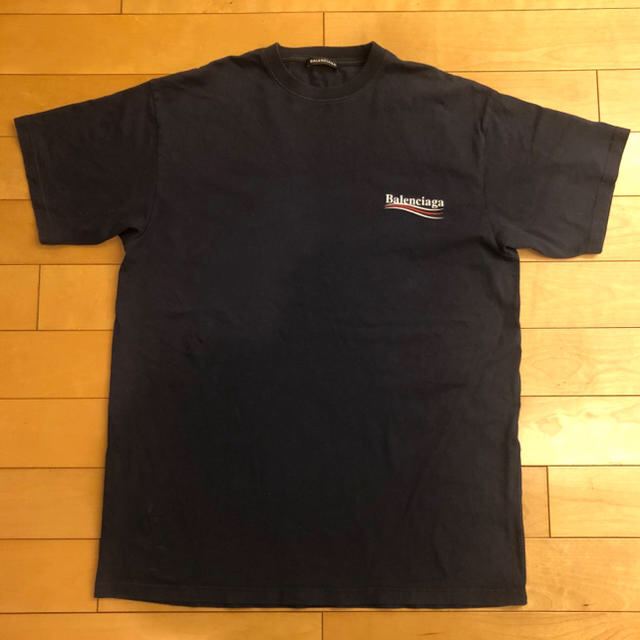 Balenciaga(バレンシアガ)の最終お値下げ【確実正規品】BALENCIAGA/キャンペーンロゴTシャツ メンズのトップス(Tシャツ/カットソー(半袖/袖なし))の商品写真