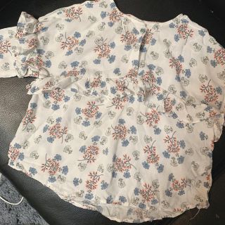 ザラキッズ(ZARA KIDS)のZARA キッズ 花柄ブラウス(ブラウス)