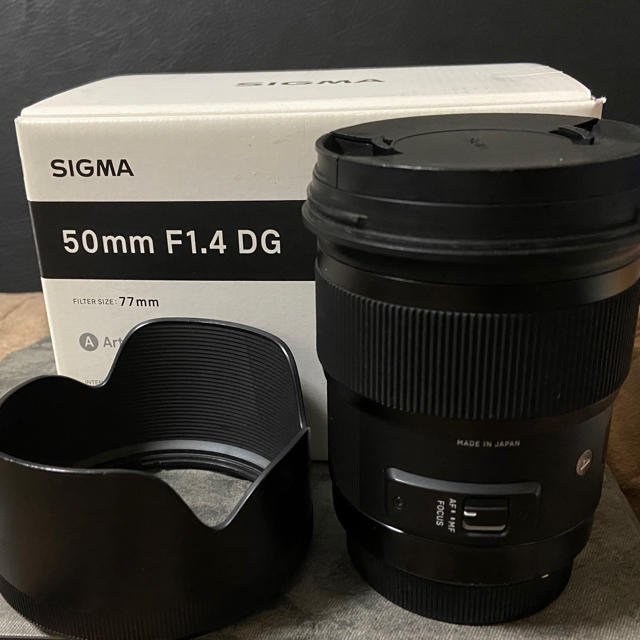 SIGMA 50mm f1.4 DG art Canon EFマウント