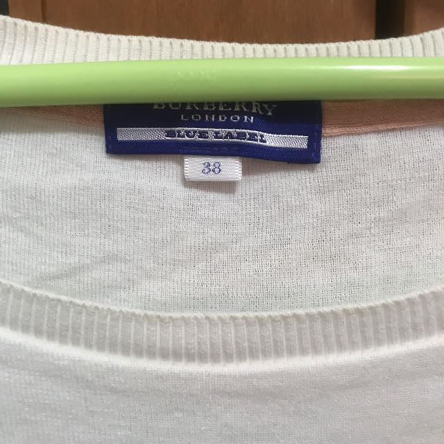 BURBERRY BLUE LABEL(バーバリーブルーレーベル)のバーバリーブルーレーベル　ボーダーシャツ メンズのトップス(Tシャツ/カットソー(七分/長袖))の商品写真