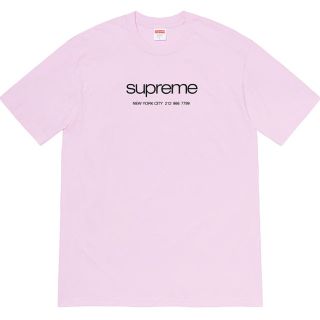 シュプリーム(Supreme)のSupreme 20ss shop tee light purple L(Tシャツ/カットソー(半袖/袖なし))