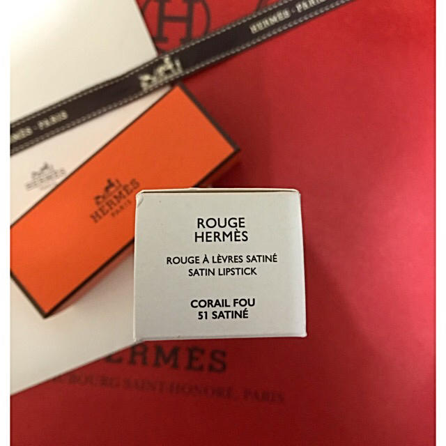 Hermes(エルメス)の♡エルメス限定♡ ルージュエルメス　51  コライユフー コスメ/美容のベースメイク/化粧品(口紅)の商品写真