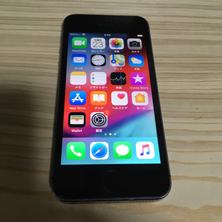 アイフォーン(iPhone)のiPhone 5s 16GB スペースグレイ(スマートフォン本体)