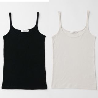 マウジー(moussy)のMOUSSY slim rib タンク 2色set キャミソール(キャミソール)