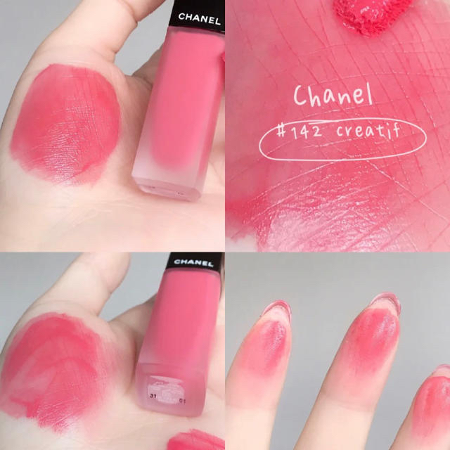 CHANEL(シャネル)のシャネル ルージュアリュール 142 クレアティフ リップグロス　口紅 コスメ/美容のベースメイク/化粧品(リップグロス)の商品写真