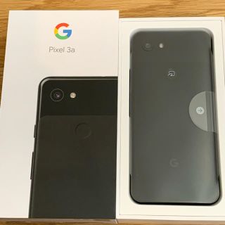 アンドロイド(ANDROID)の未使用　Google pixel3a SIMフリー　ブラック(スマートフォン本体)